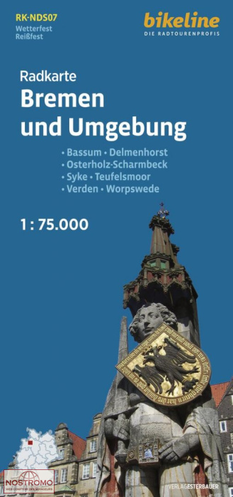NDS07 BREMEN UND UMGEBUNG | Esterbauer cycling map