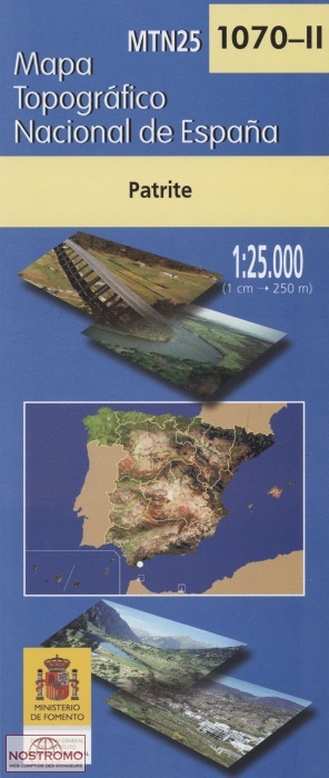 1070-2 PATRITE | carte topographique CNIG