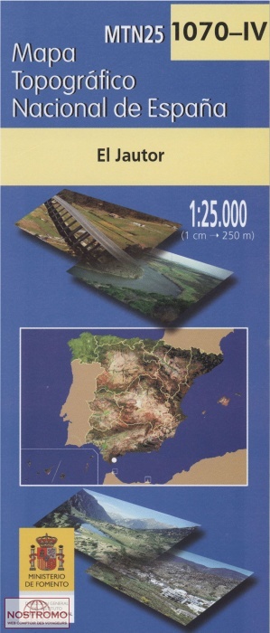 1070-4 EL JAUTOR | carte topographique CNIG