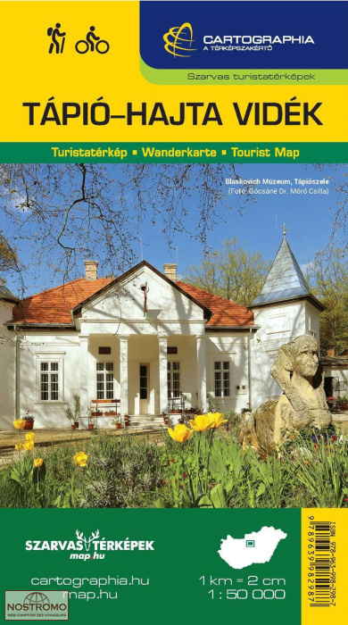 TAPIO-HAJTA VIDÉK | Cartographia & Szarvas hiking map