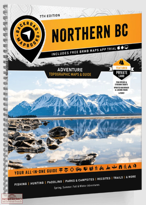 NORTHERN BC | Backroad Maps travel atlas