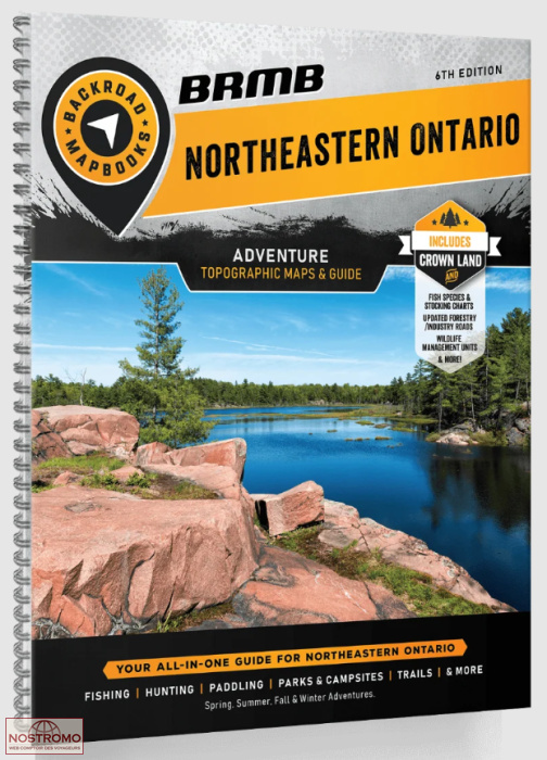 NORTHEASTERN ONTARIO | Backroad Maps travel atlas