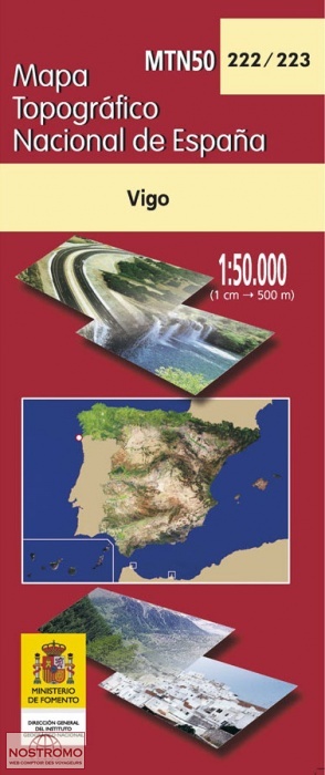 222/223 VIGO | carte topographique CNIG