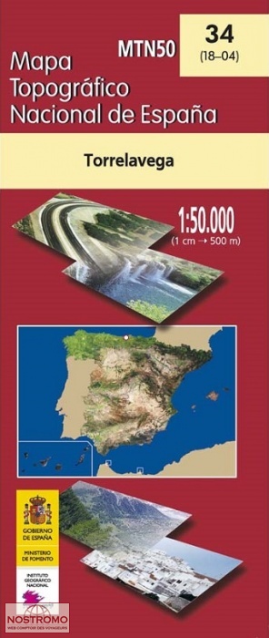 034 TORRELAVEGA | CNIG topographical map