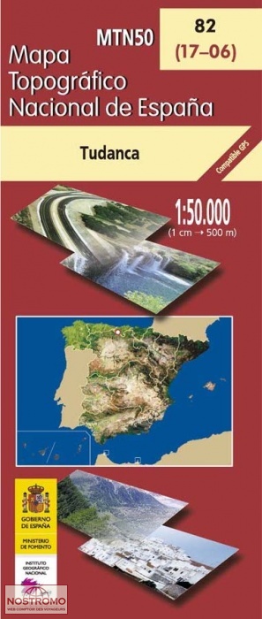082 TUDANCA | CNIG topographical map