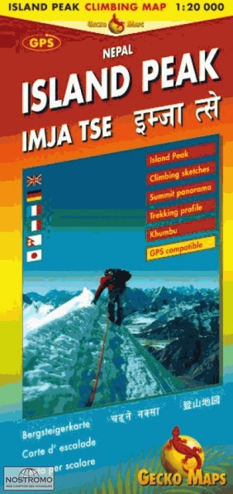 ISLAND PEAK | Geckomaps climbing map