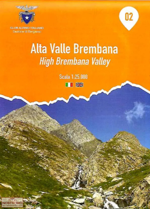 02 ALTA VALLE BREMBANA | Ingenia hiking map