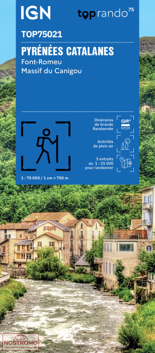 PYRÉNÉES CATALANES 21 | IGN travel map