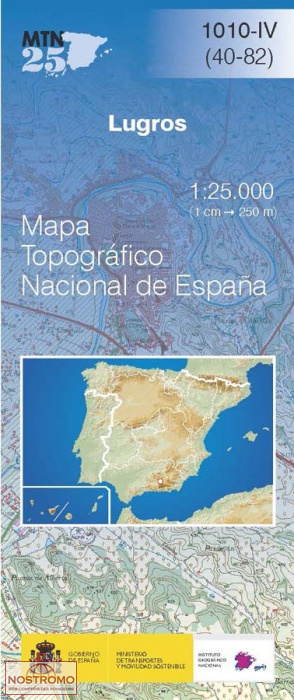 1010-4 LUGROS | CNIG topographical map