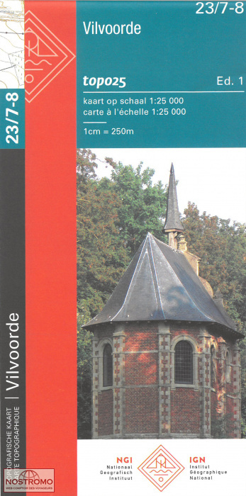 23/7-8 VILVOORDE | carte topographique NGI/IGN