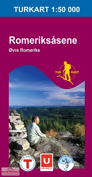 2225 ROMERIKSÅSENE | carte de randonnée Nordeca