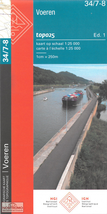 34/7-8 VISÉ – FOURONS | carte topographique NGI/IGN