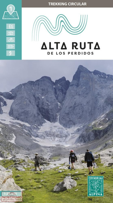 ALTA RUTA DE LOS PERDIDOS | Alpina hiking map