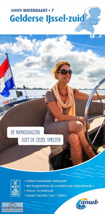07 GELDERSE IJSSEL-ZUID | ANWB waterway map