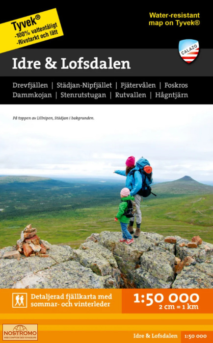 IDRE & LOFSDALEN | Calazo hiking map