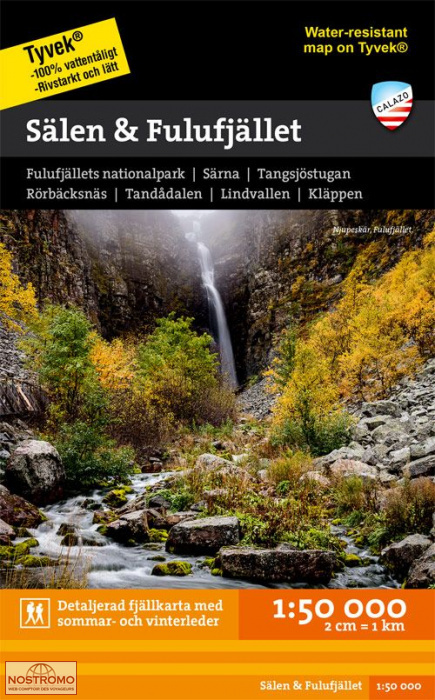 SÄLEN & FULUFJÄLLET | Calazo hiking map