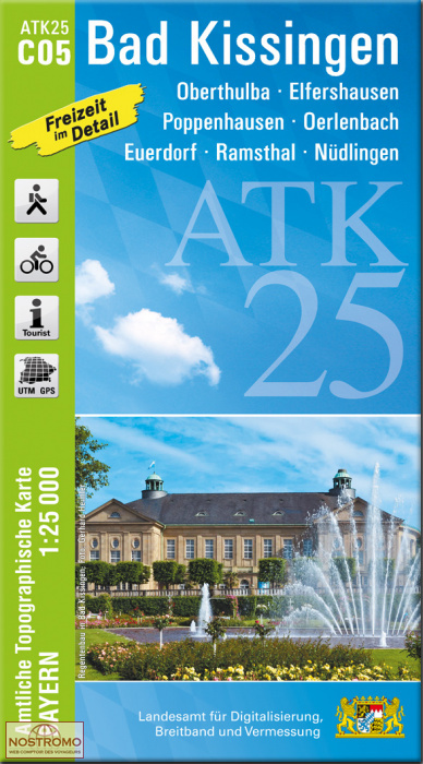 ATK25 - C05 BAD KISSINGEN | LDBV hiking map