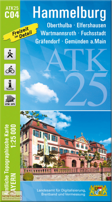 ATK25 - C04 HAMMELBURG | LDBV hiking map