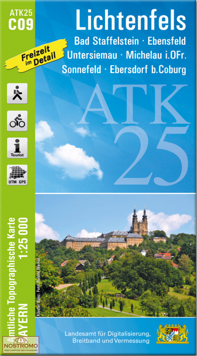ATK25 - C09 LICHTENFELS | LDBV hiking map