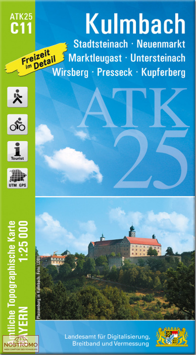 ATK25 - C11 KULMBACH | LDBV hiking map