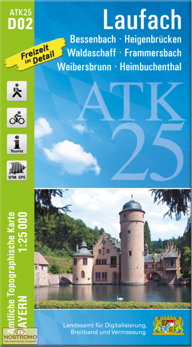 ATK25 - D02 LAUFACH | LDBV hiking map