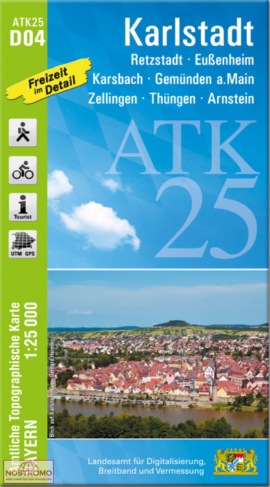 ATK25 - D04 KARLSTADT | LDBV hiking map