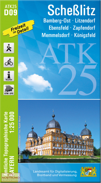 ATK25 - D09 SCHESSLITZ | LDBV hiking map