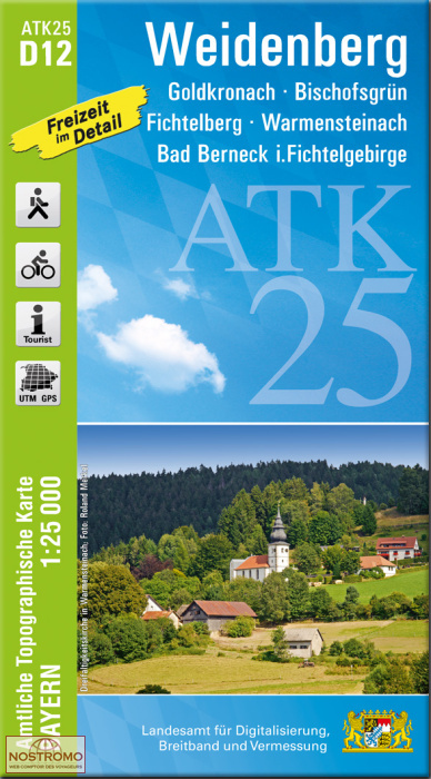 ATK25 - D12 WEIDENBERG | LDBV hiking map