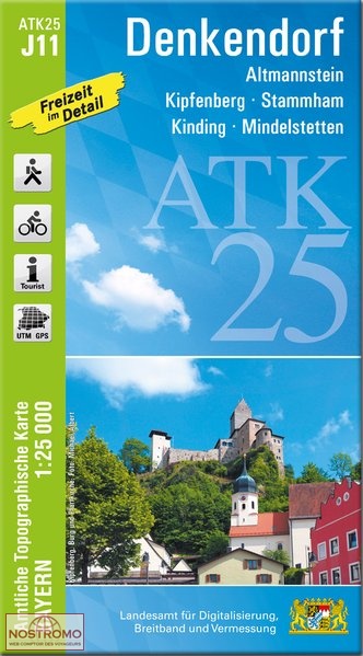 ATK25 - J11 DENKENDORF | LDBV hiking map
