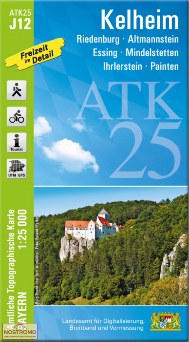ATK25 - J12 KELHEIM | LDBV hiking map