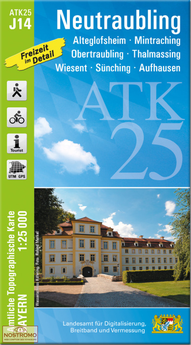 ATK25 - J14 NEUTRAUBLING | LDBV hiking map