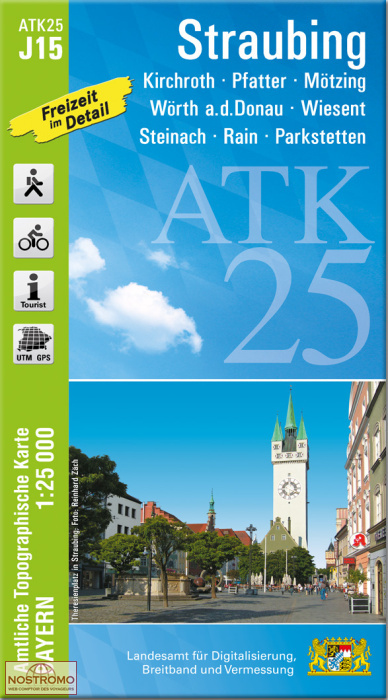 ATK25 - J15 STRAUBING | LDBV hiking map