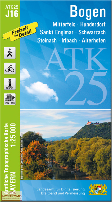 ATK25 - J16 BOGEN | LDBV hiking map