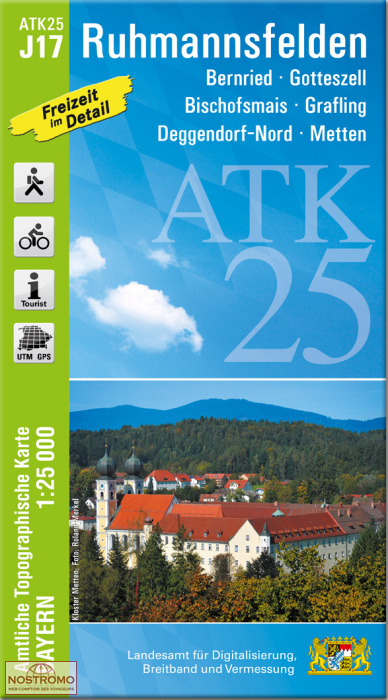 ATK25 - J17 RUHMANNSFELDEN | LDBV hiking map
