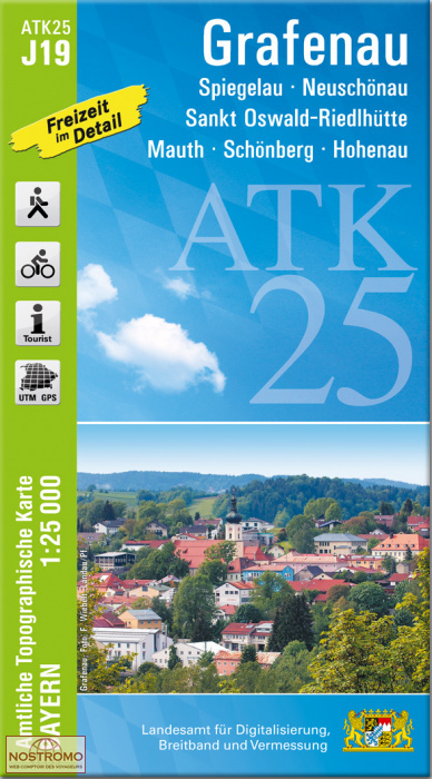 ATK25 - J19 GRAFENAU | LDBV hiking map