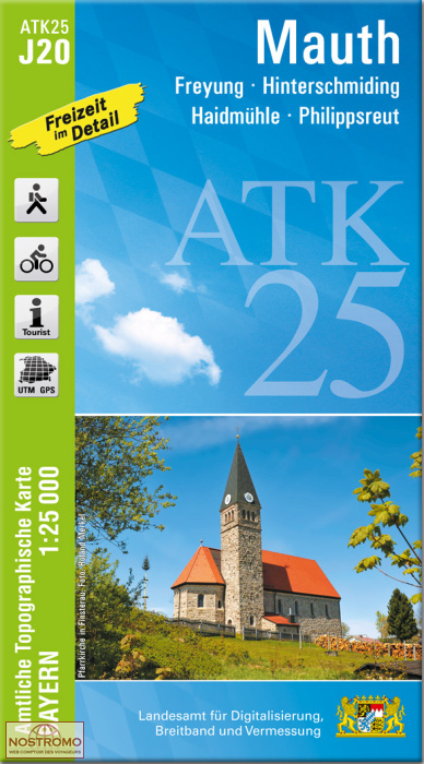 ATK25 - J20 MAUTH | LDBV hiking map