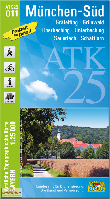 ATK25 - O11 MÜNCHEN SÜD | LDBV hiking map