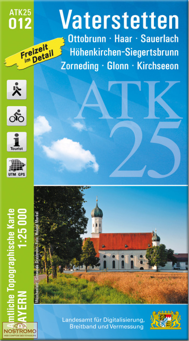 ATK25 - O12 VATERSTETTEN | LDBV hiking map