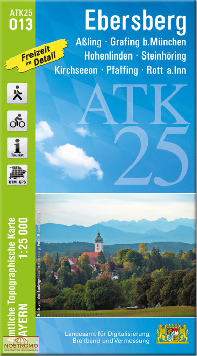 ATK25 - O13 EBERSBERG | LDBV hiking map