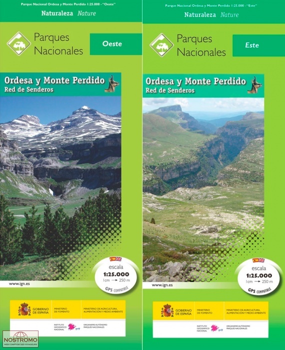 ORDESA Y MONTE PERDIDO  | CNIG hiking maps