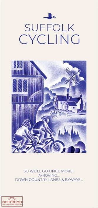 SUFFOLK | carte de cyclotourisme Goldeneye