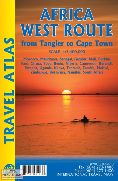 WEST AFRICA ROUTE - FROM TANGIER TO CAPTOWN | ITMB travel atlas
