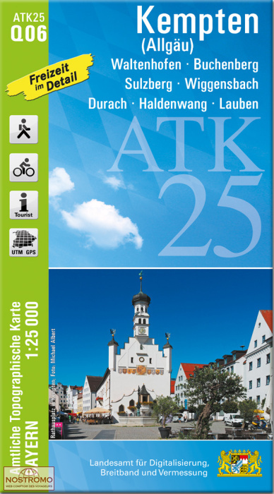 ATK25 - Q06 KEMPTEN (ALLGÄU) | LDBV hiking map