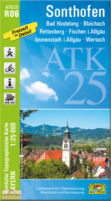 ATK25 - R06 SONTHOFEN | LDBV hiking map
