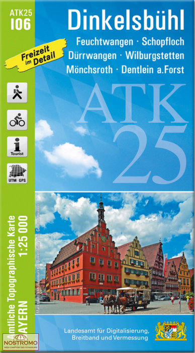 ATK25 - I06 DINKELSBÜHL | LDBV hiking map