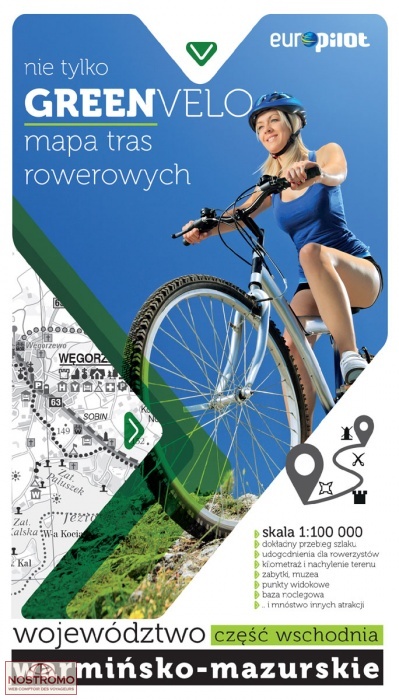 2 WARMIŃSKO-MAZURSKIE - CZĘŚĆ WSCHODNIA | Europilot cycling map