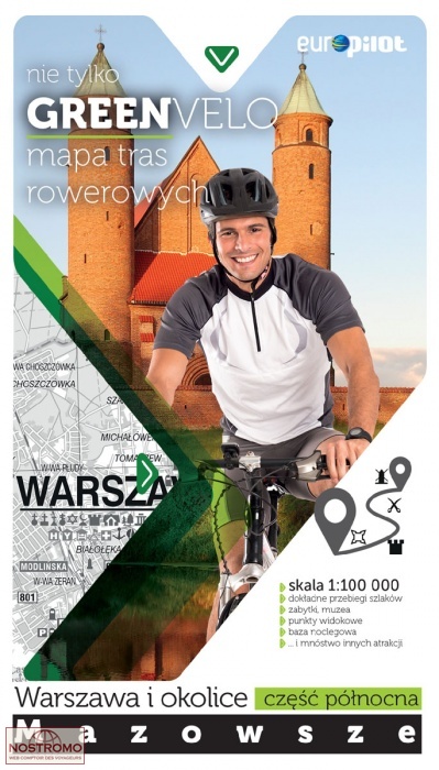 WARSZAWA I OKOLICE - CZĘŚĆ PÓŁNOCNA | Europilot cycling map