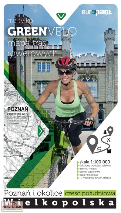 POZNAŃ I OKOLICE - CZĘŚĆ POŁUDNIOWA | Europilot cycling map