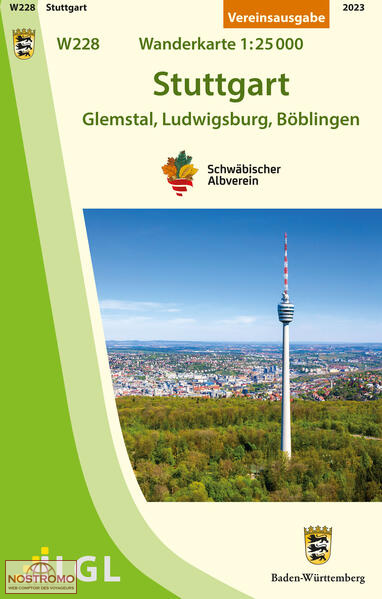 W228 STUTTGART | LGL hiking map