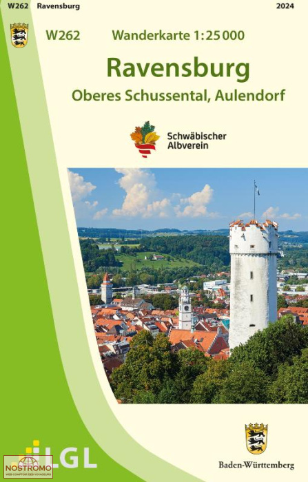 W262 RAVENSBURG | LGL hiking map